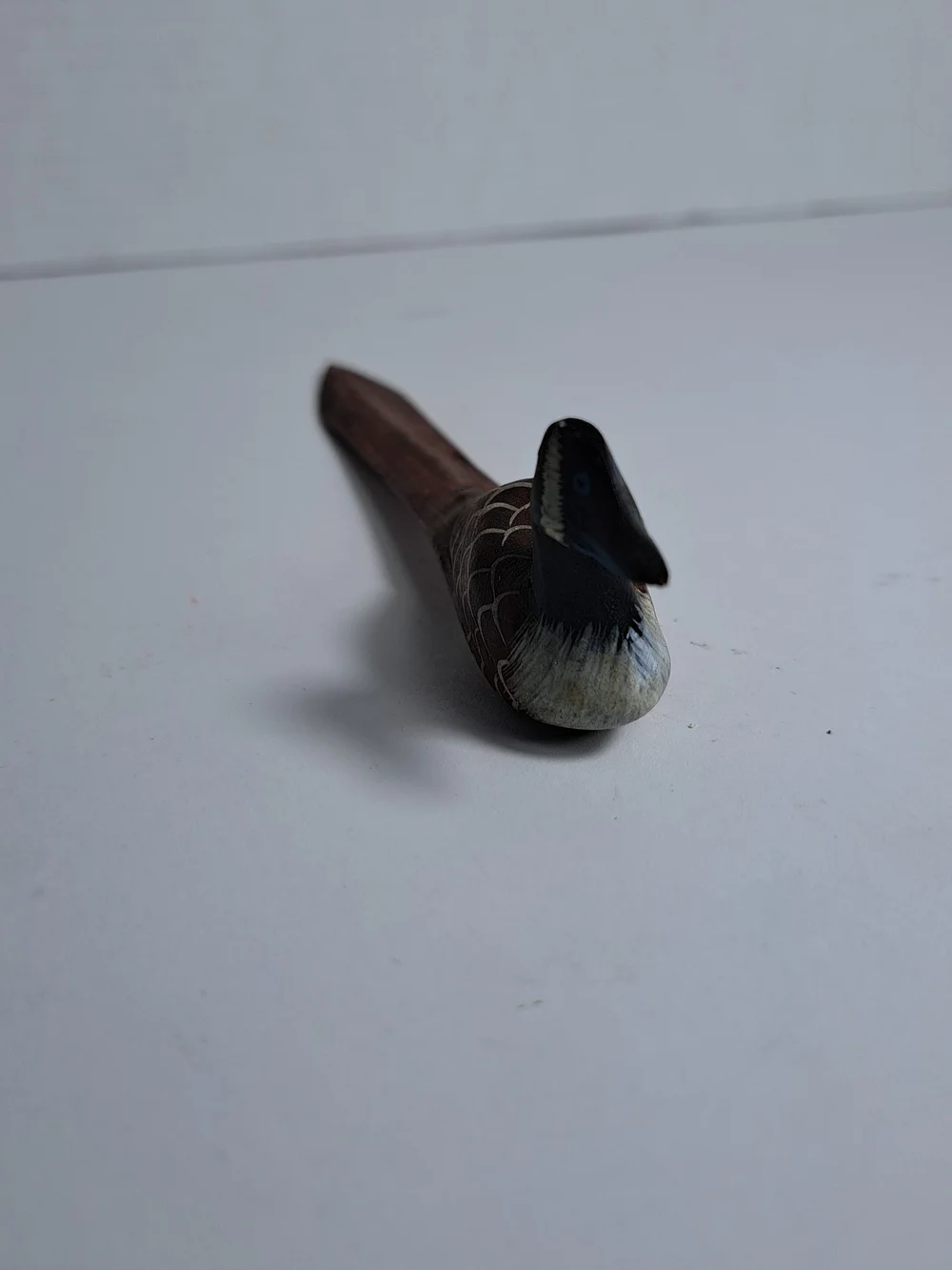 Vintage Hand-Painted Folk Art Canadian Goose Wooden Letter Opener